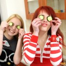 lesbian teen girls in the kitchen (1)
